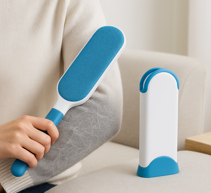Brosse magique anti-poils pour animaux